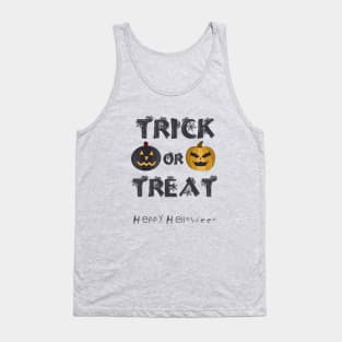 Trick or Treat Happy Halloween Tank Top